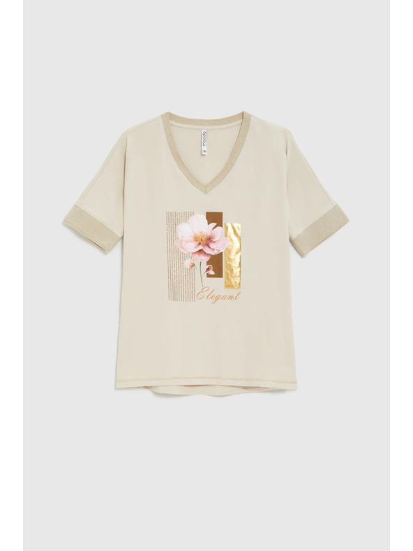 Moodo Bézs Moodo felső mintával