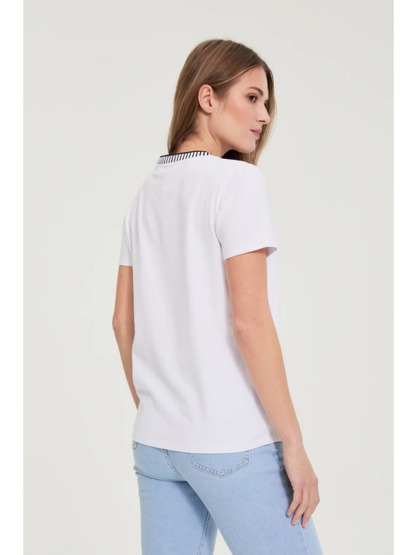 Moodo Fehér Moodo mintás póló