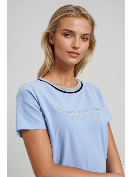 Moodo Világoskék Moodo felső felirattal