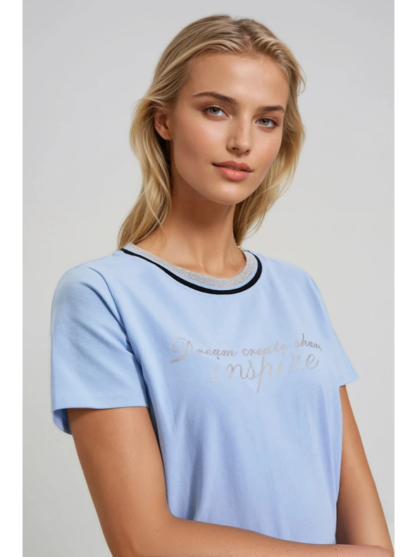 Moodo Világoskék Moodo felső felirattal