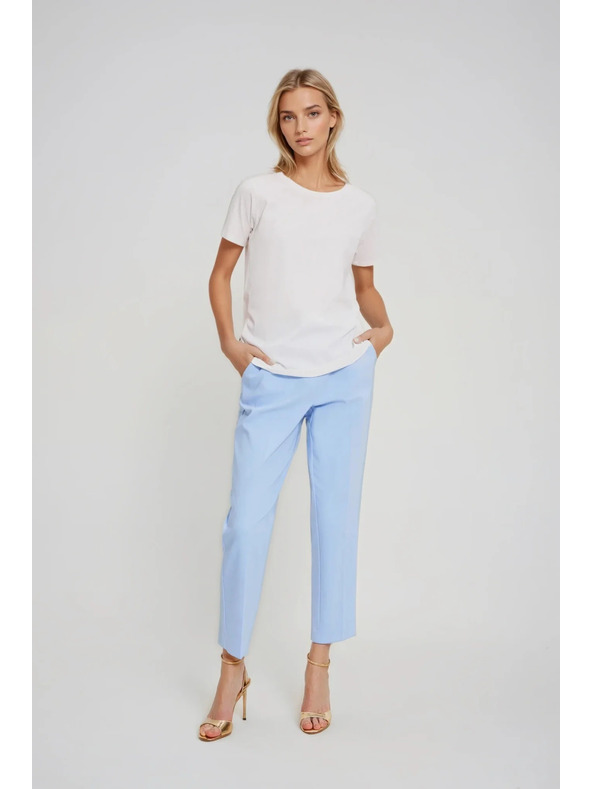 Moodo Fehér blúz dekoratív gombokkal Moodo