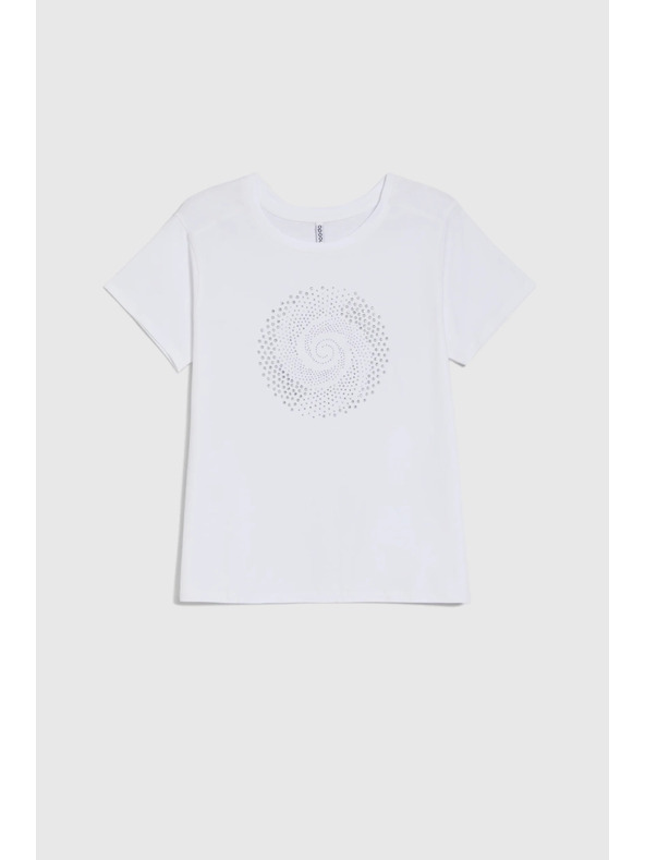 Moodo Fehér blúz zsebbel Moodo