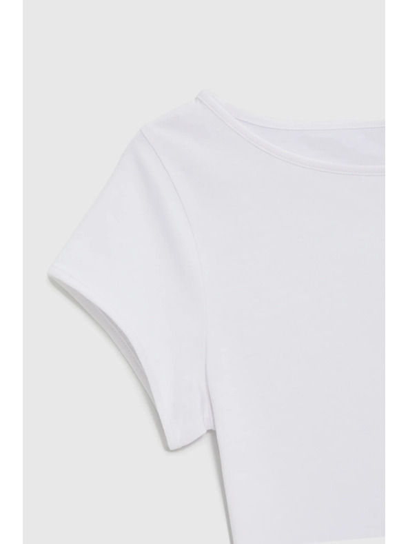 Moodo Fehér pamut póló Moodo