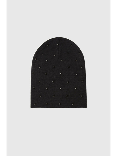 Moodo Gyöngyös sapka, fekete Moodo