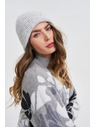 Moodo Gyapjúkeverék sapka, szürke Moodo