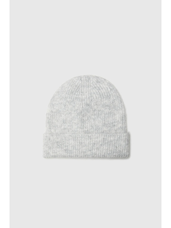 Moodo Gyapjúkeverék sapka, szürke Moodo