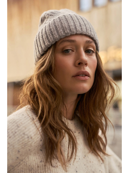 Moodo Gyapjú sapka, világos szürke Moodo