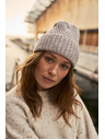 Moodo Gyapjú sapka, világos szürke Moodo