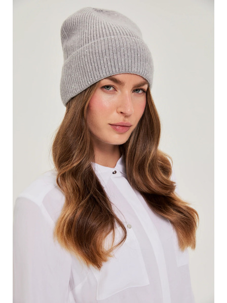 Moodo Flitteres sapka, szürke Moodo