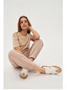 Moodo Bézs melegítőnadrág Moodo