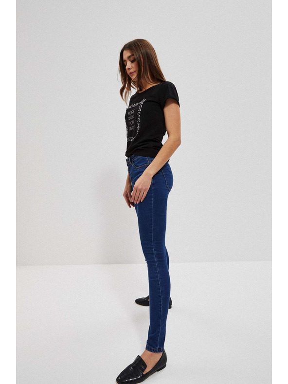 Moodo Sötétkék gombos push-up farmer Moodo