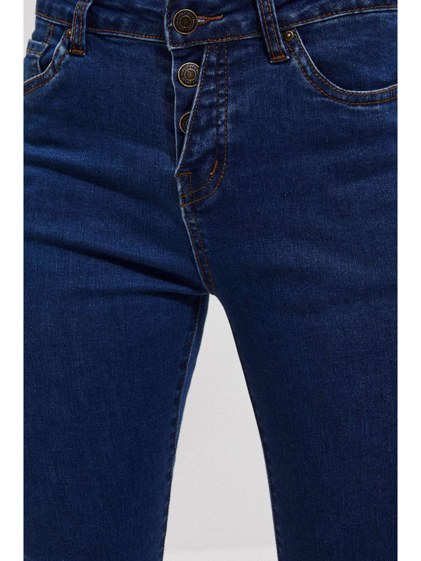 Moodo Sötétkék gombos push-up farmer Moodo