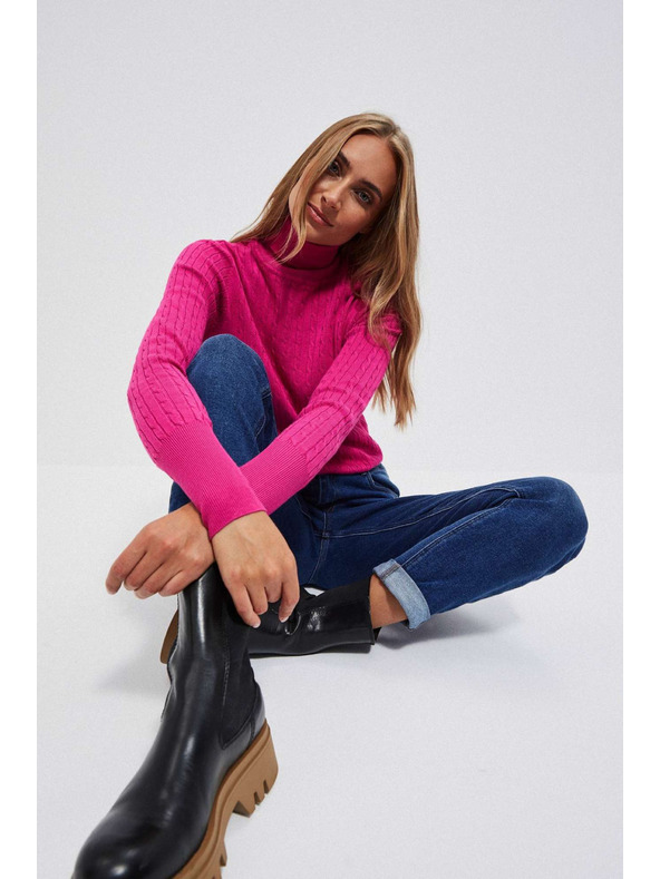 Moodo Sötétkék egyenes szárú farmer Moodo