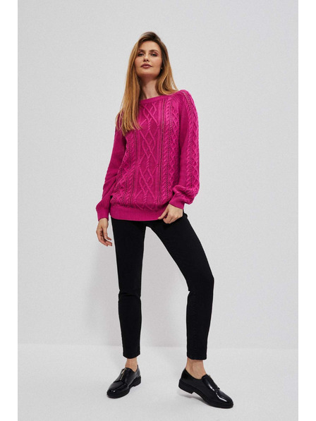 Moodo Gomb- és zipzáras szűk fekete farmer Moodo