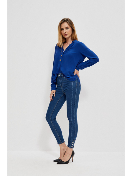 Moodo Szűk farmer díszgombokkal Moodo