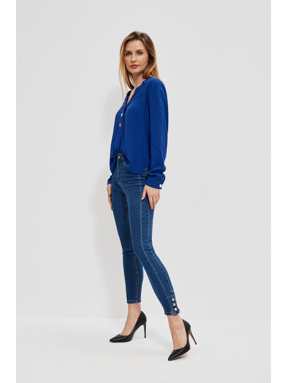 Moodo Szűk farmer díszgombokkal Moodo