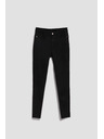 Moodo Push-up skinny farmer elszakadt szárú fekete Moodo