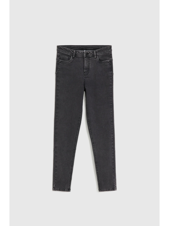 Moodo Grafitszürke szűk farmer Moodo