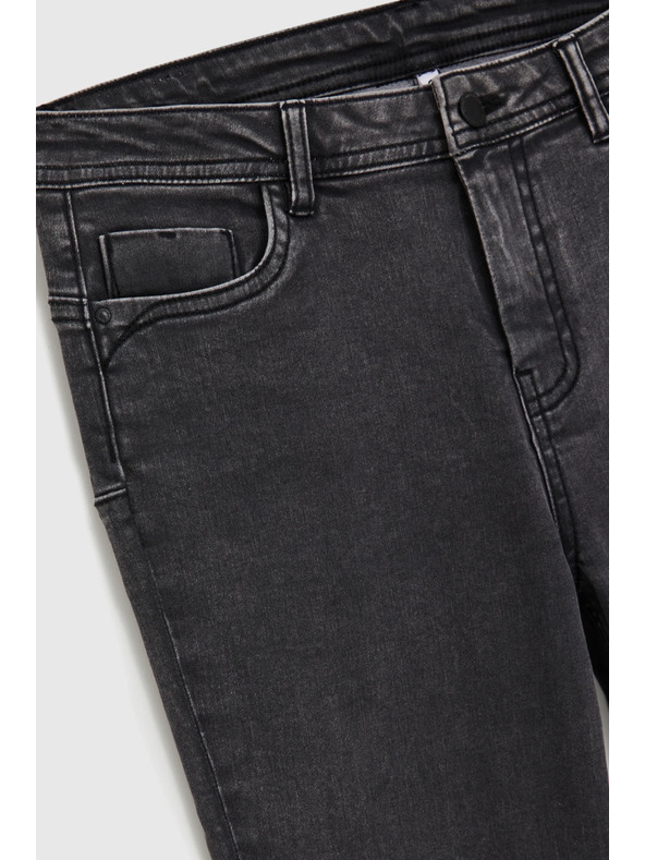 Moodo Grafitszürke szűk farmer Moodo