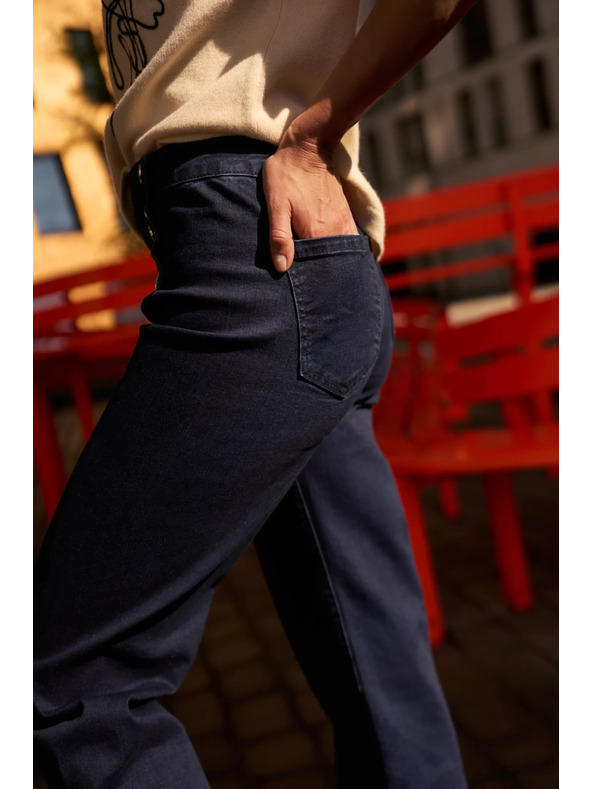 Moodo Sötétkék wide leg farmer Moodo