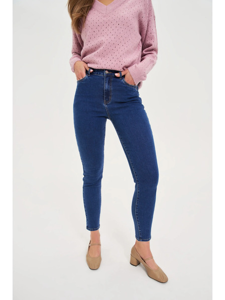 Moodo Sötétkék szűk farmer Moodo