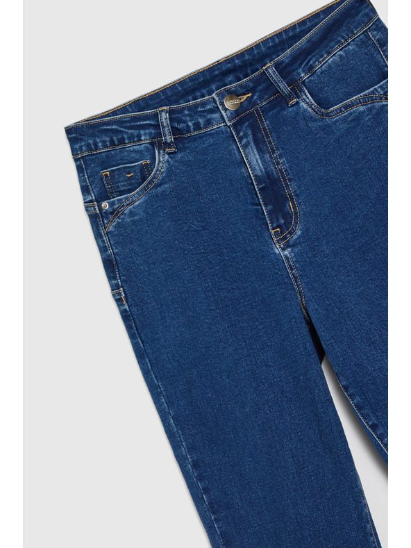 Moodo Sötétkék szűk farmer Moodo