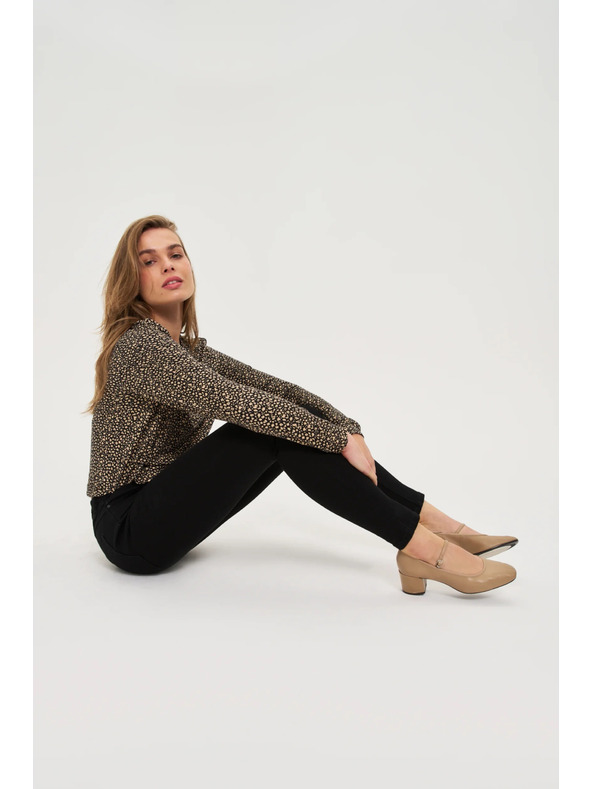 Moodo Fekete szűk farmer Moodo