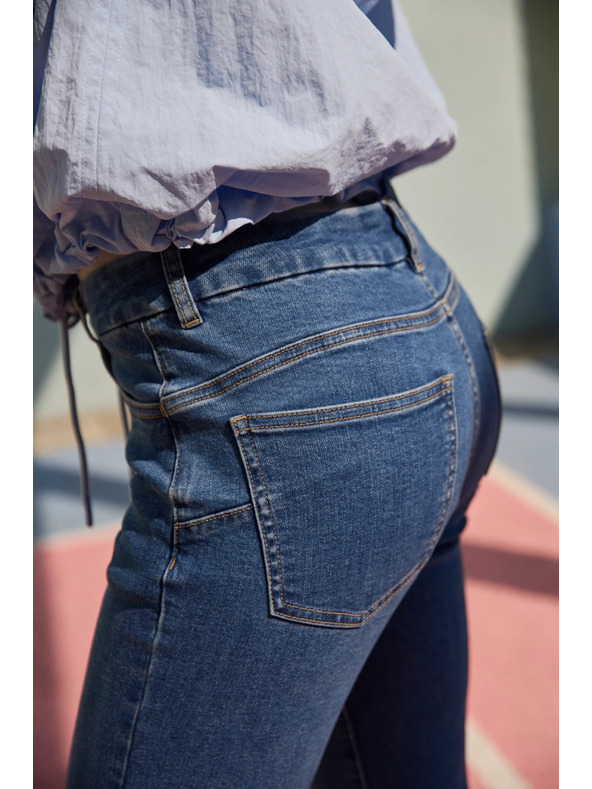 Moodo Kék szűk farmer Moodo