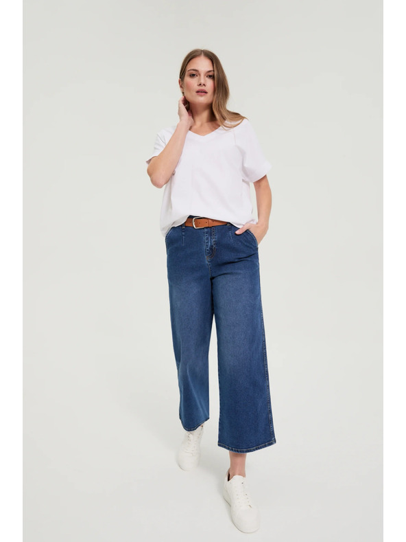 Moodo Kék bő szárú farmer Moodo