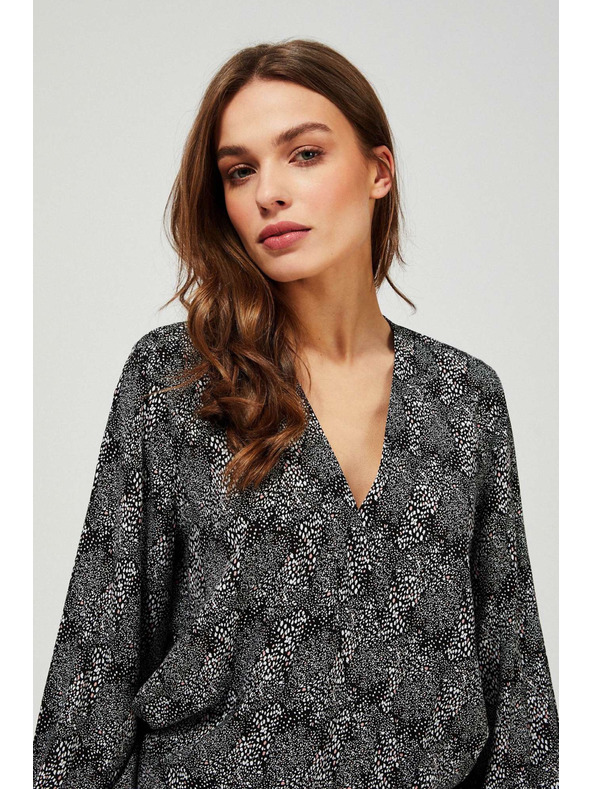 Moodo Mély dekoltázsú ing Moodo