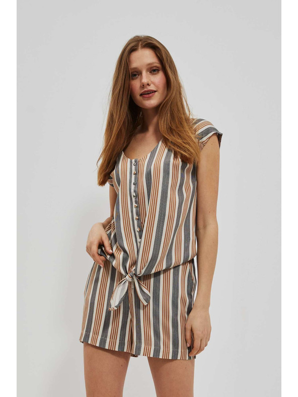 Moodo Homokszínű megkötős ing Moodo