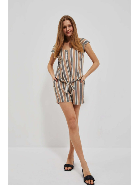 Moodo Homokszínű megkötős ing Moodo