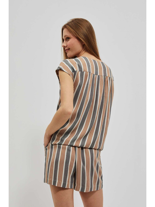 Moodo Homokszínű megkötős ing Moodo