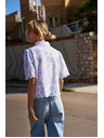 Moodo Fehér pamut blúz Moodo