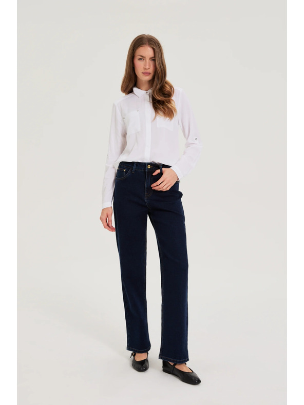 Moodo Fehér viszkóz ing Moodo