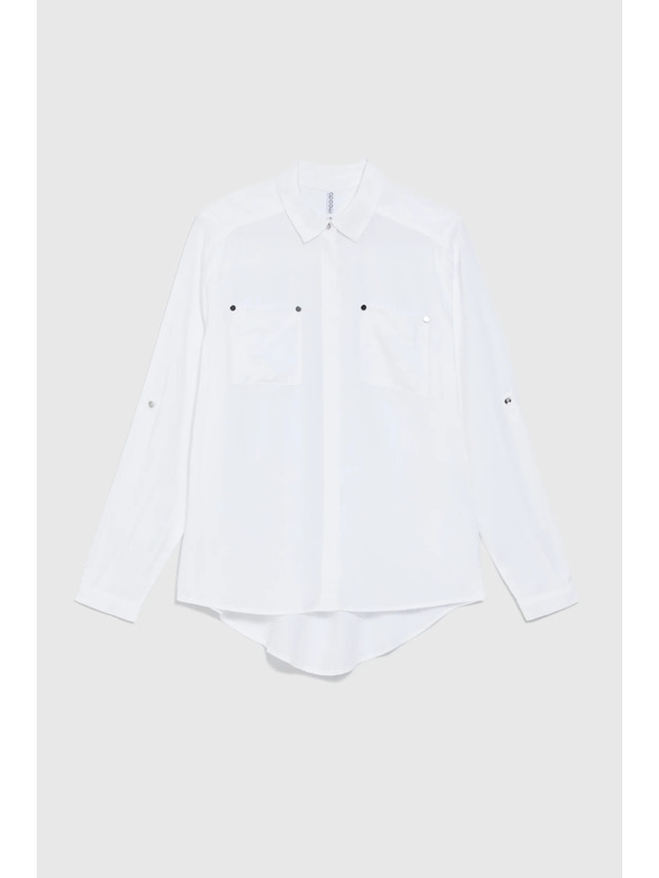 Moodo Fehér viszkóz ing Moodo