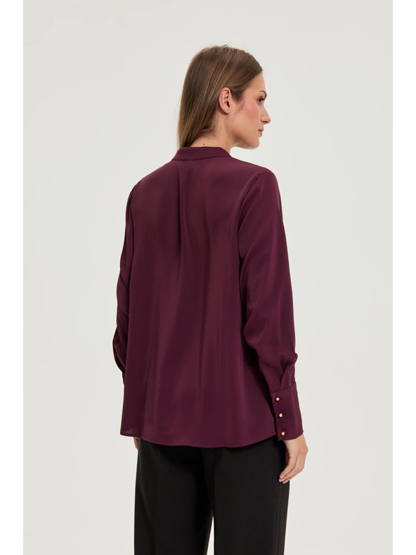 Moodo Elegáns bordó ing Moodo