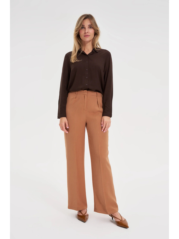 Moodo Barna viszkóz ing Moodo