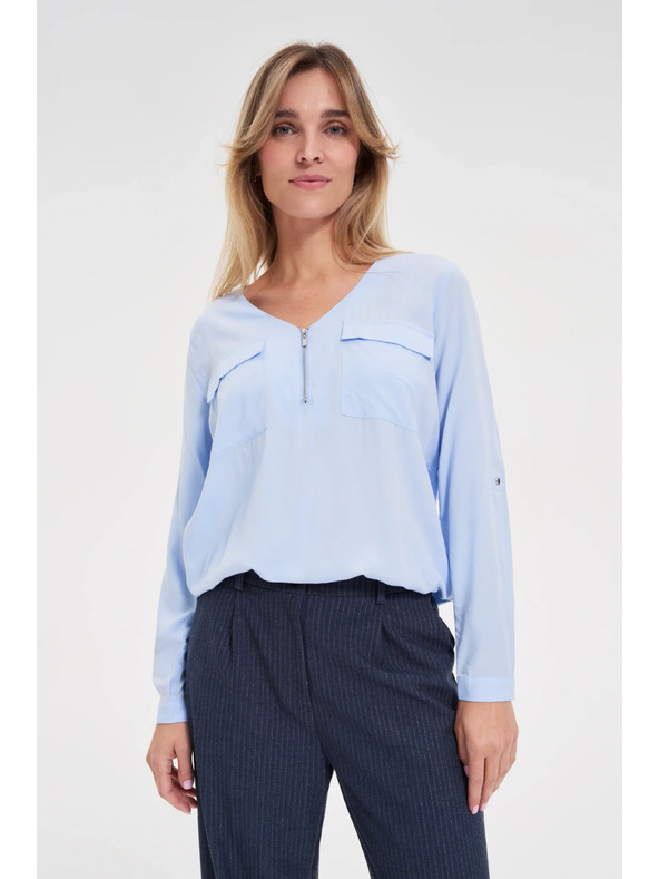 Moodo Világoskék viszkóz ing Moodo