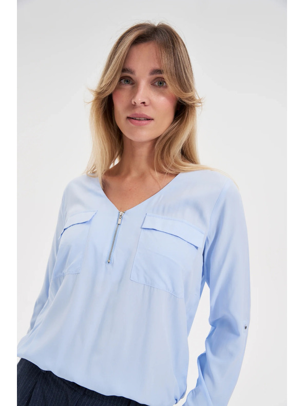 Moodo Világoskék viszkóz ing Moodo