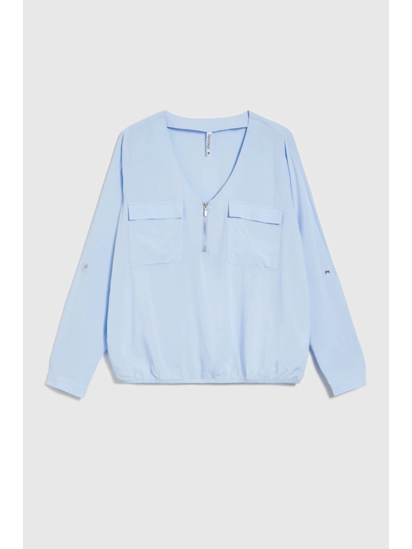 Moodo Világoskék viszkóz ing Moodo