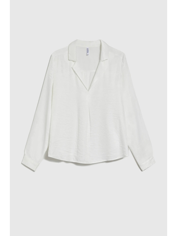 Moodo Sima viszkóz ing fehér Moodo