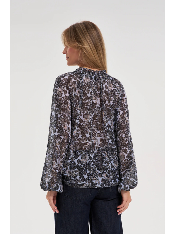 Moodo Kék Moodo ing nyakkivágással