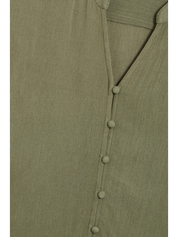 Moodo Olíva viszkóz ing Moodo