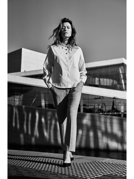 Moodo Fehér díszes gombos ing Moodo