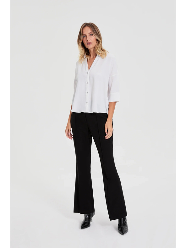 Moodo Fehér rövid ujjú ing Moodo