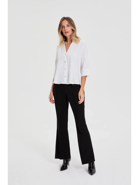 Moodo Fehér rövid ujjú ing Moodo