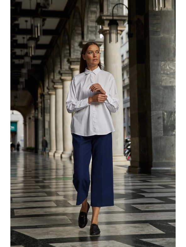 Moodo Fehér gyöngyökkel díszített ing Moodo