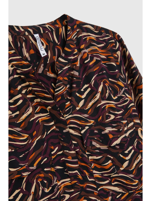 Moodo Barna viszkóz ing Moodo