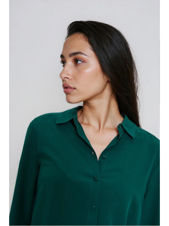 Moodo Zöld viszkóz ing Moodo